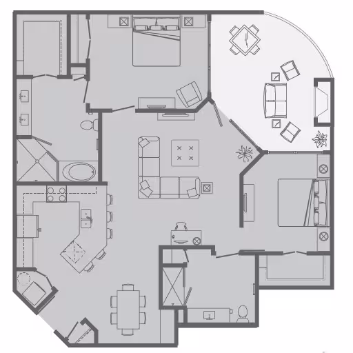 Unit 202 floor plan