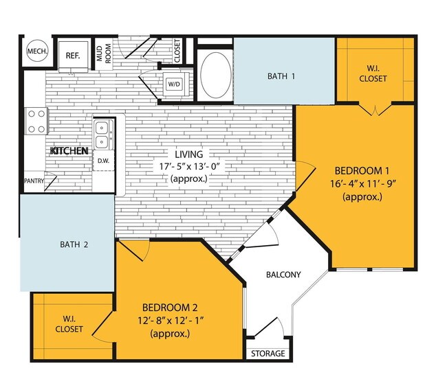 Unit 570 floor plan