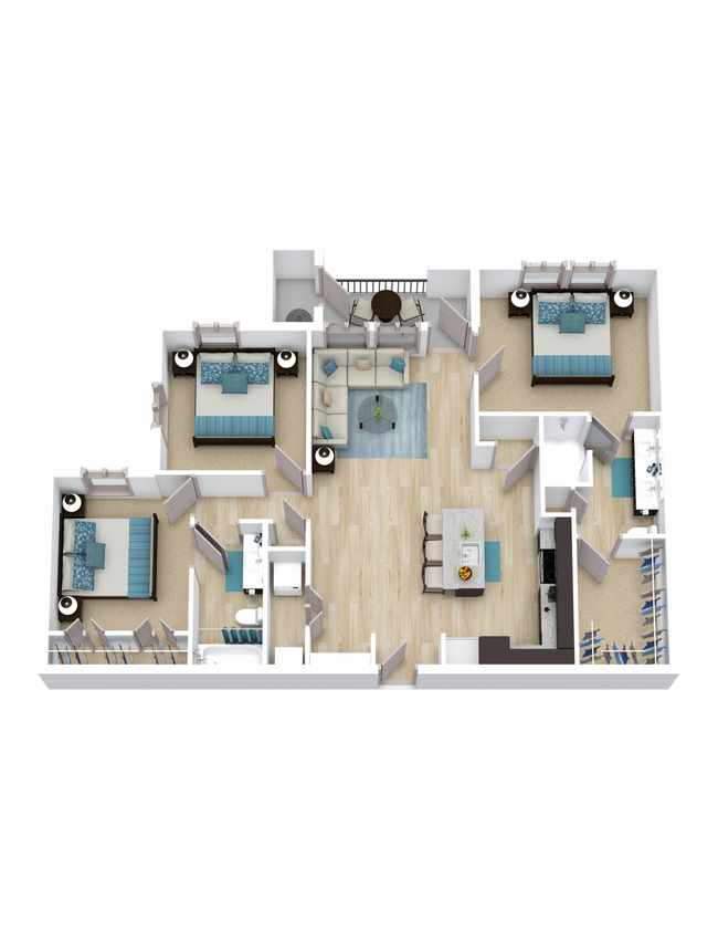B3 4207 floor plan
