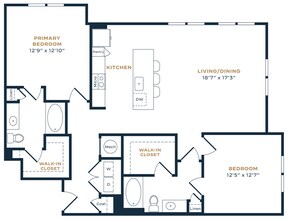 2x2 118 floor plan