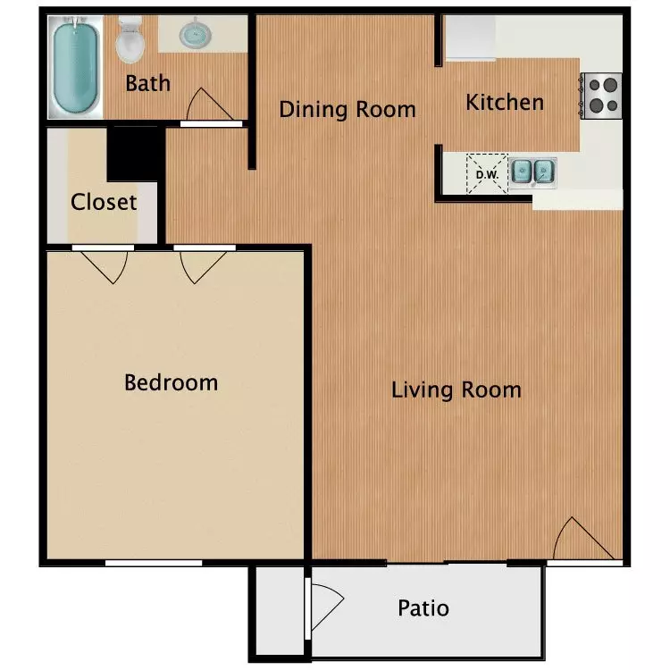 Unit 1407 1407 floor plan