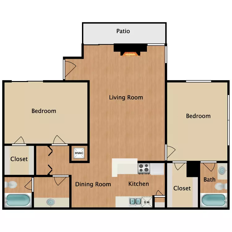 Unit 1611 2111 floor plan