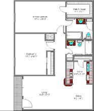 2x2 0122 floor plan