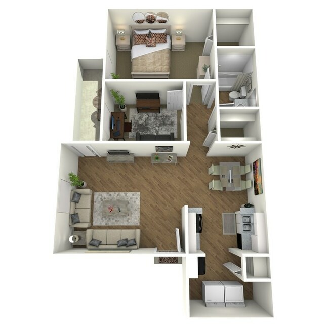 Unit 1911 floor plan
