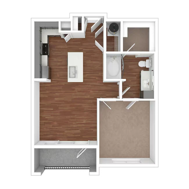 A 9305 floor plan