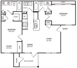 Unit CP0434 floor plan