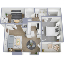 1x1 A819-R floor plan