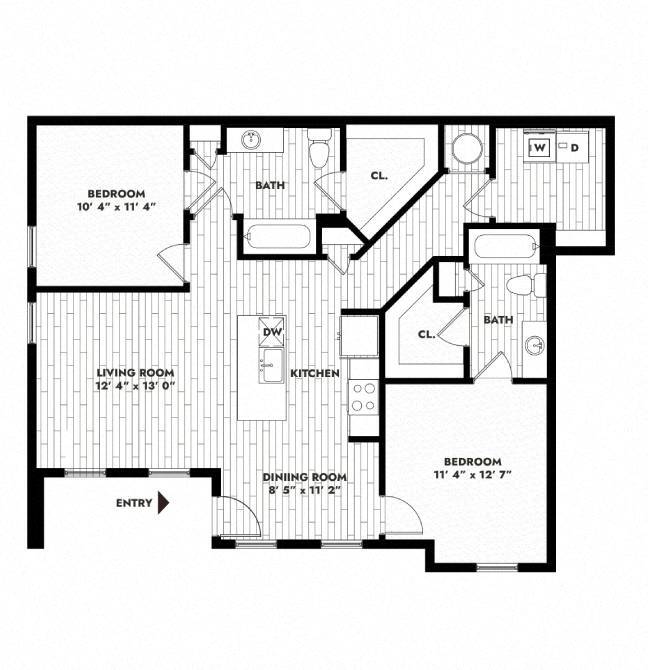 Unit 8101 8101 floor plan