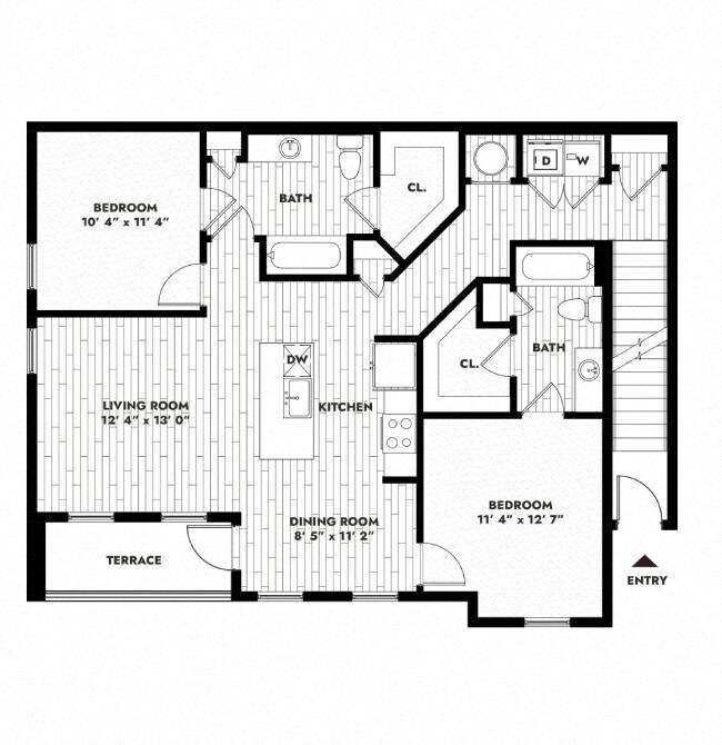 Unit 7301 7301 floor plan