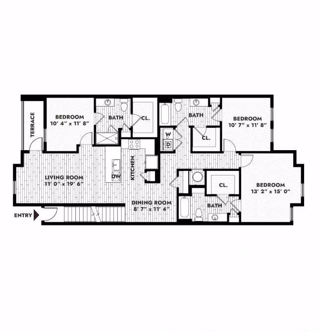 Unit 5305 5305 floor plan