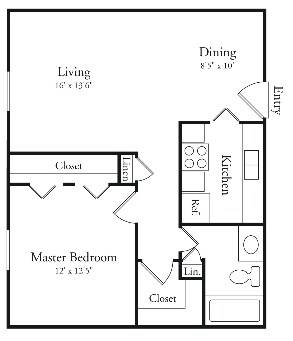 A2 floor plan