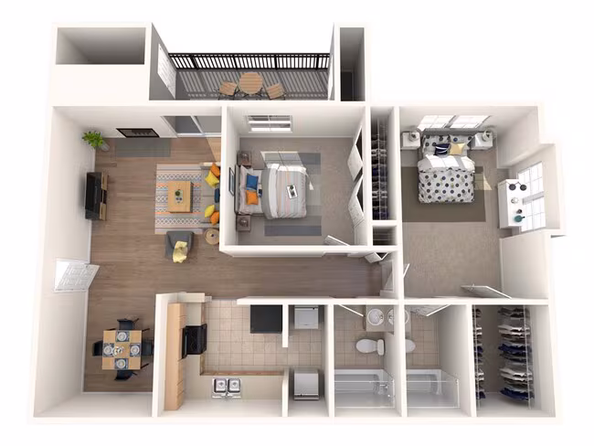 Unit 1622 floor plan