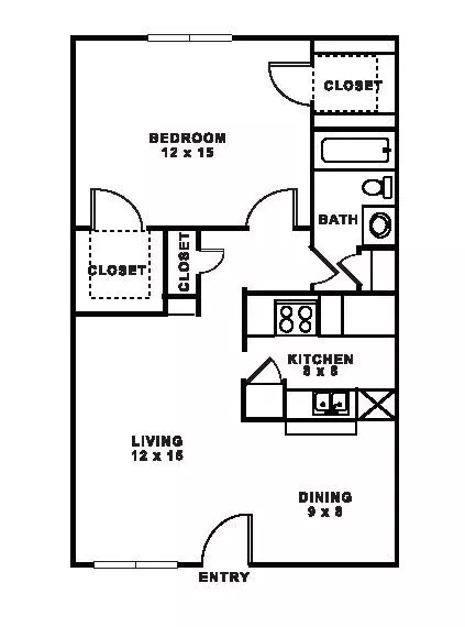 Unit 633 floor plan