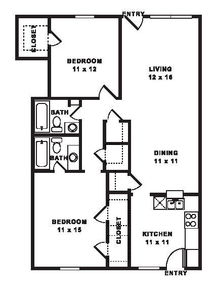 E 1058 floor plan
