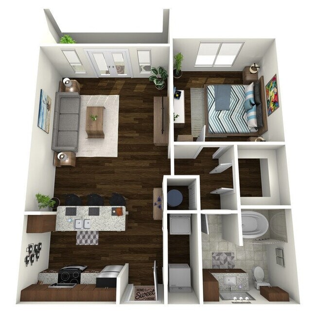 Unit 4203 floor plan