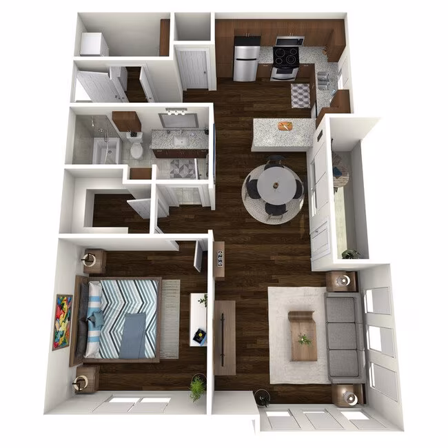 Unit 4108 floor plan