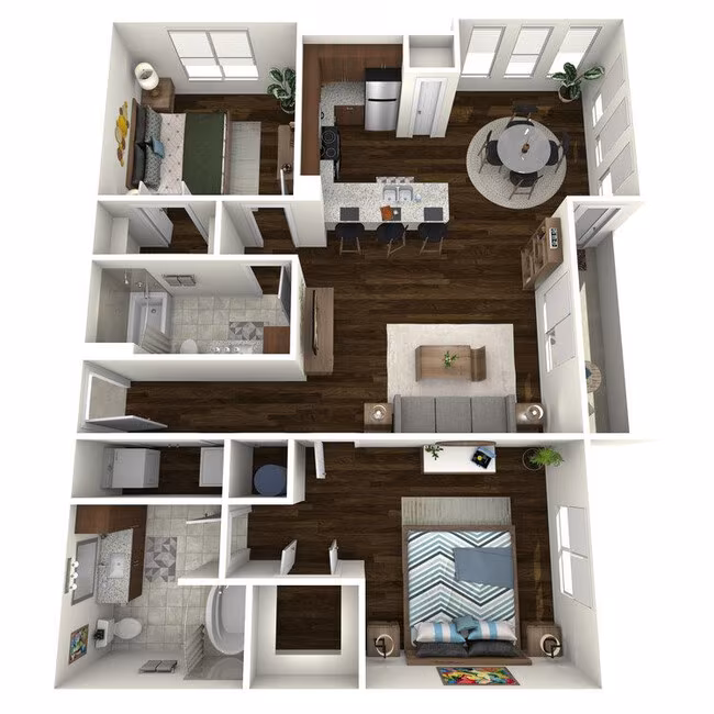 Unit 4201 floor plan