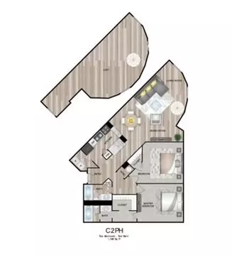 C 302S floor plan