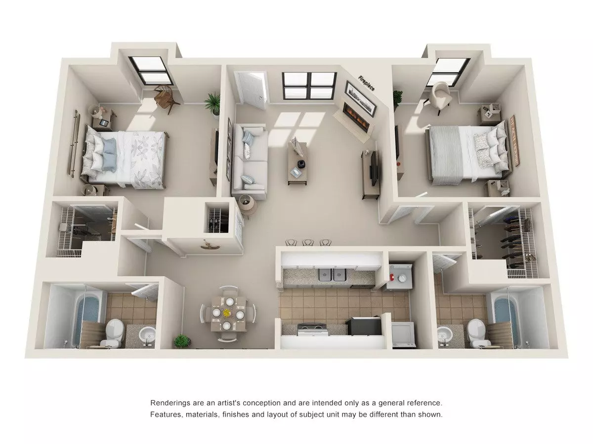 Unit 1104 1104 floor plan
