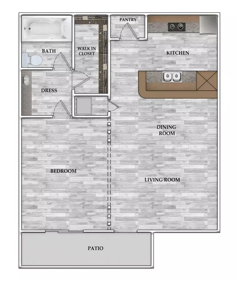 Unit 3504 4212 floor plan