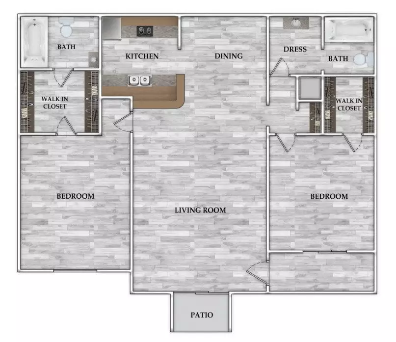 Unit 4202 3017 floor plan