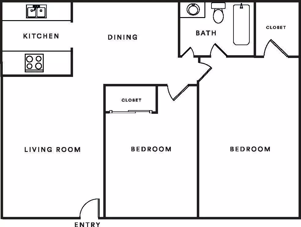 B 68 floor plan