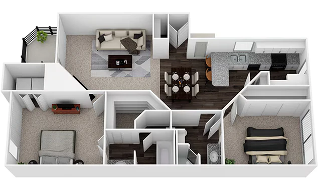 B1 711 floor plan