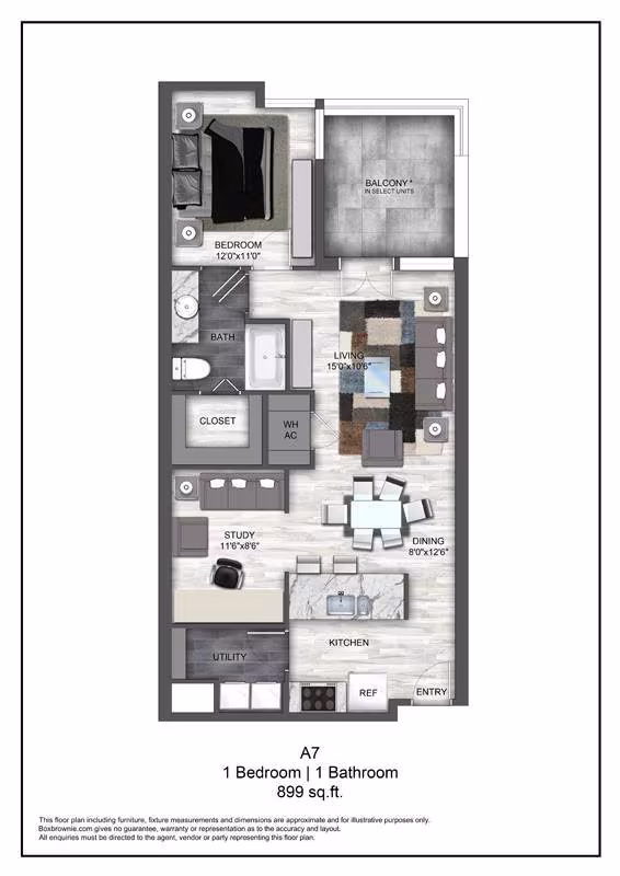 Unit W308 W308 floor plan