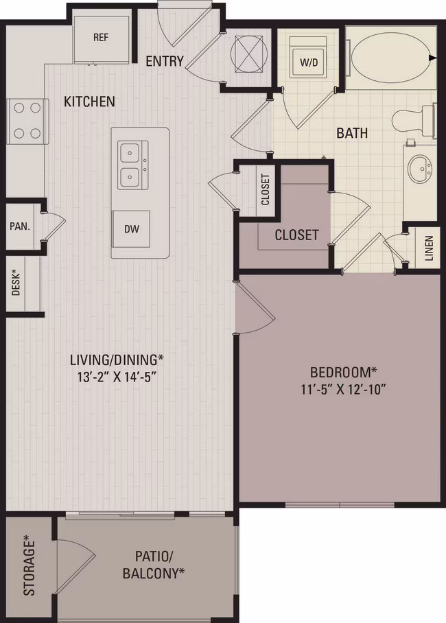 A2B 435 floor plan