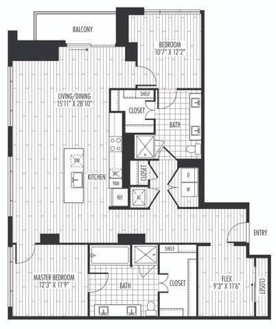 B4 LCDO-2401 floor plan