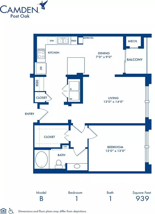Unit 2014 1501 floor plan
