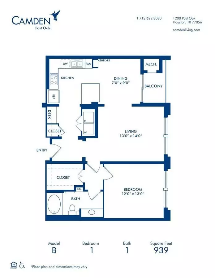 Unit 1005 1005 floor plan