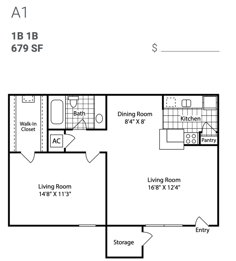 Unit 2604 2604 floor plan