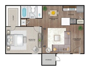 Unit 3310 3310 floor plan