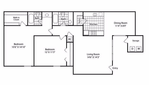 Unit 0708 0708 floor plan