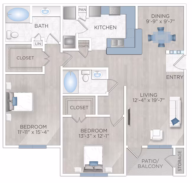 (B2) 0532 floor plan
