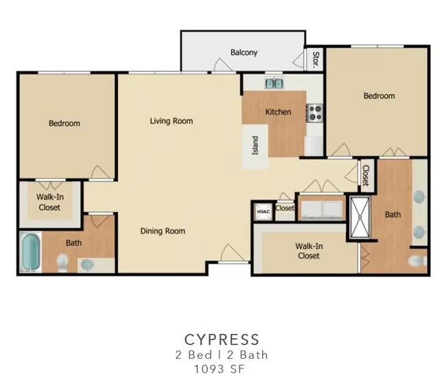 Cypress 543 floor plan