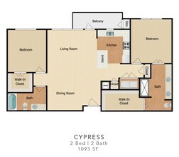 Cypress 543 floor plan