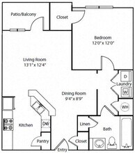 1B 1-04103 floor plan