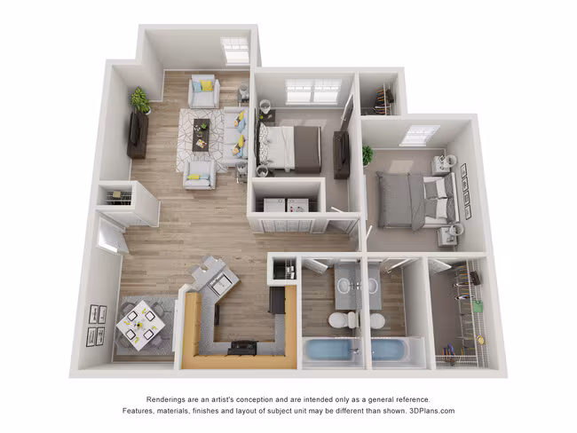 Unit 0634 1714 floor plan