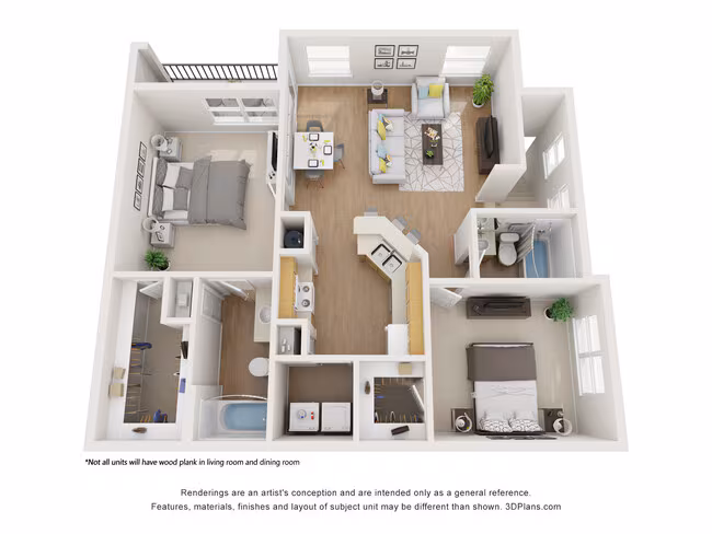 B4 3407 floor plan