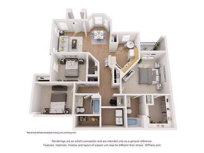 C1 1605 floor plan