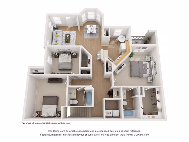 Unit 2302 floor plan