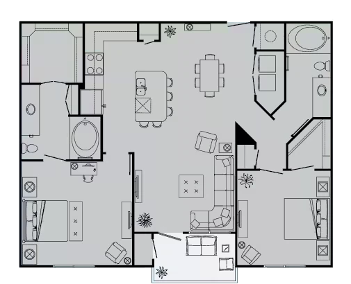 EX 1404 floor plan