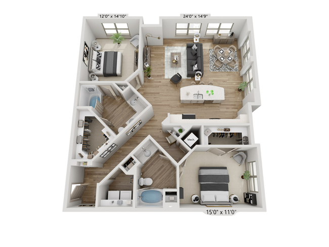 Darwin 1264 floor plan