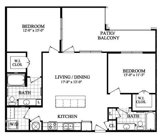 E 1125 floor plan
