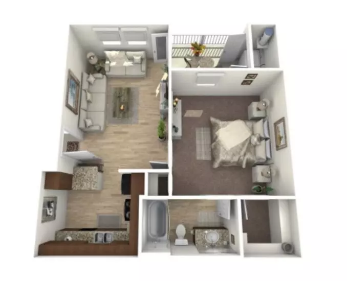 A1E Urban Oaks at Conroe-8201 floor plan