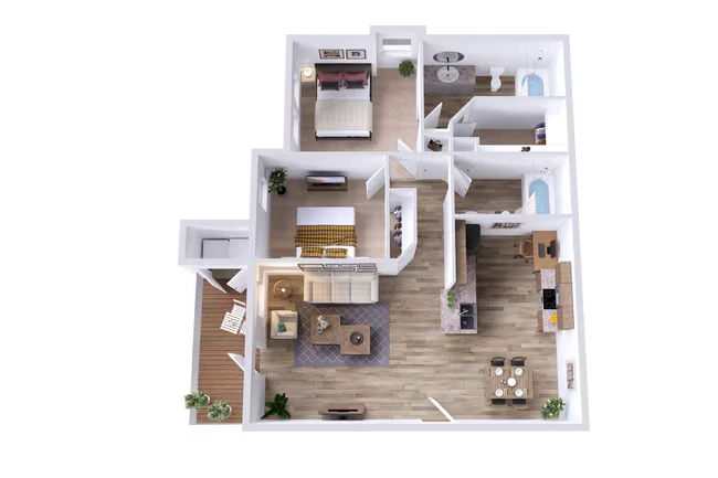 B2E Urban Oaks at Conroe-6307 floor plan