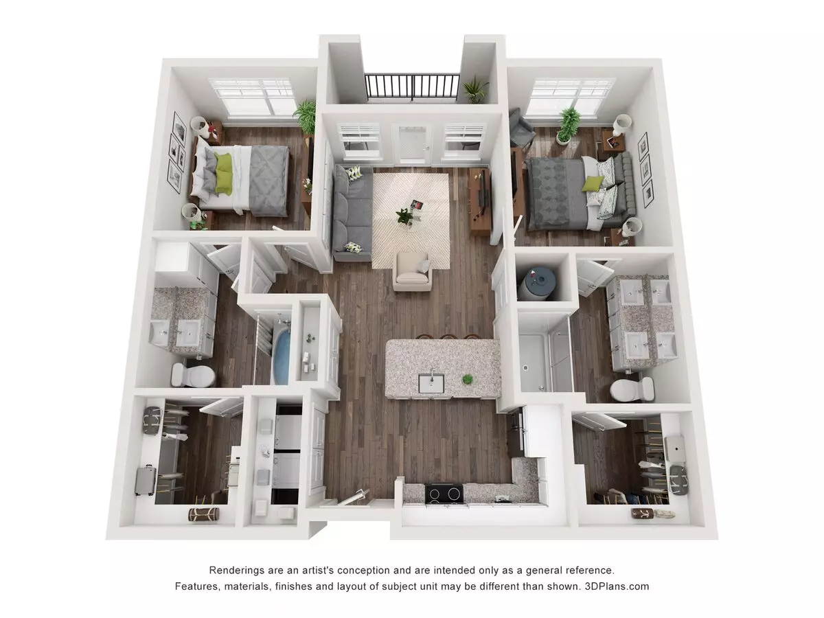 B1 4410 floor plan