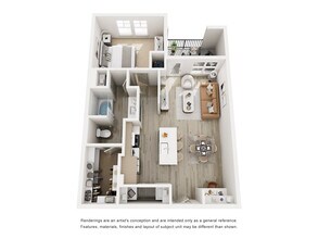 Unit 3208 floor plan